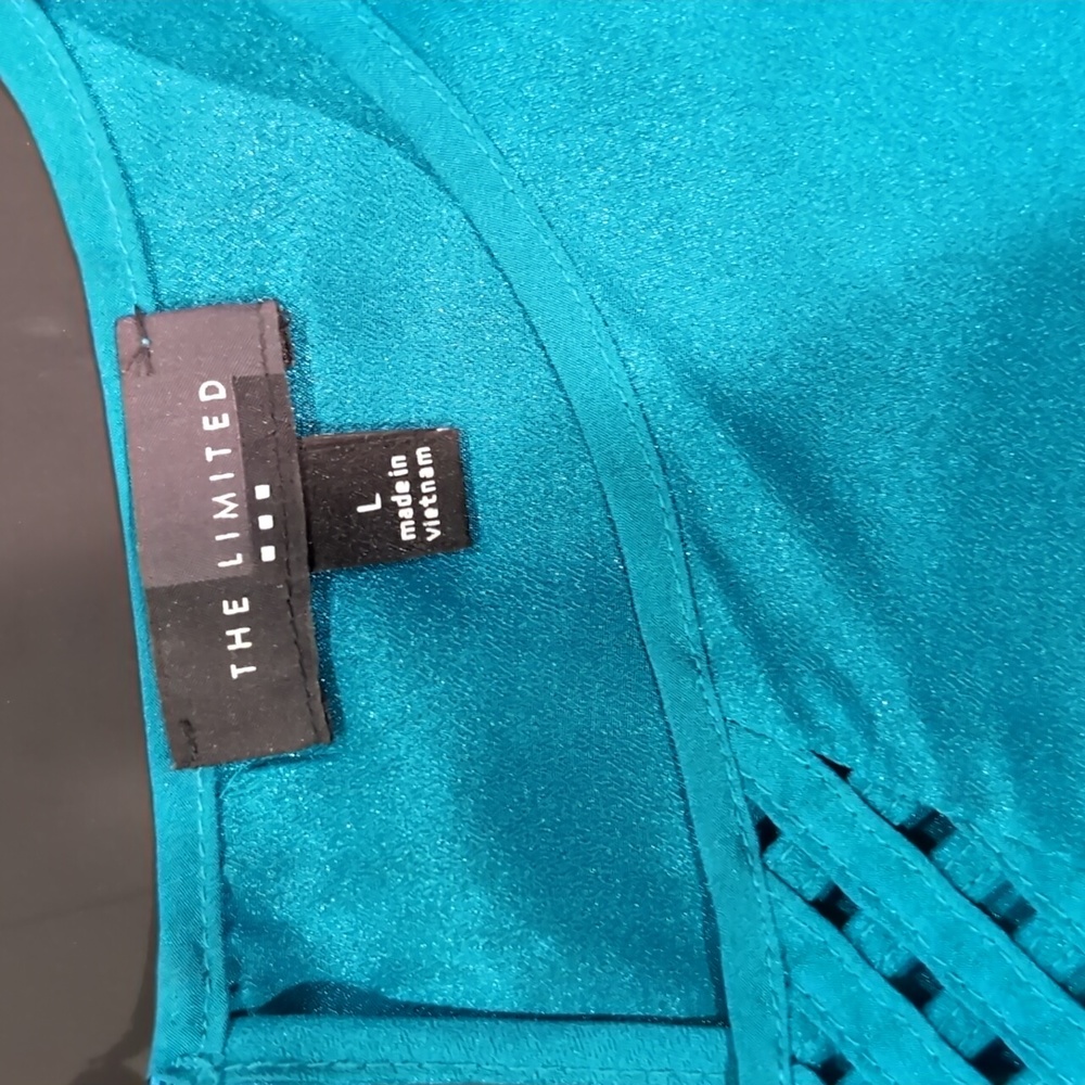 Shimmer polyester blouse